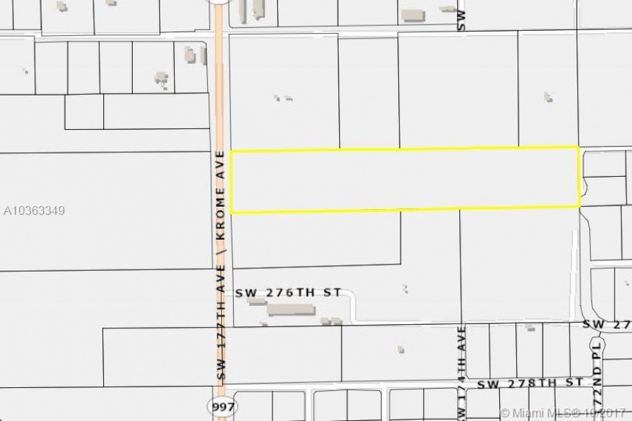 Homestead,Florida 33031,Commercial Land,KROME AVE,A10363349