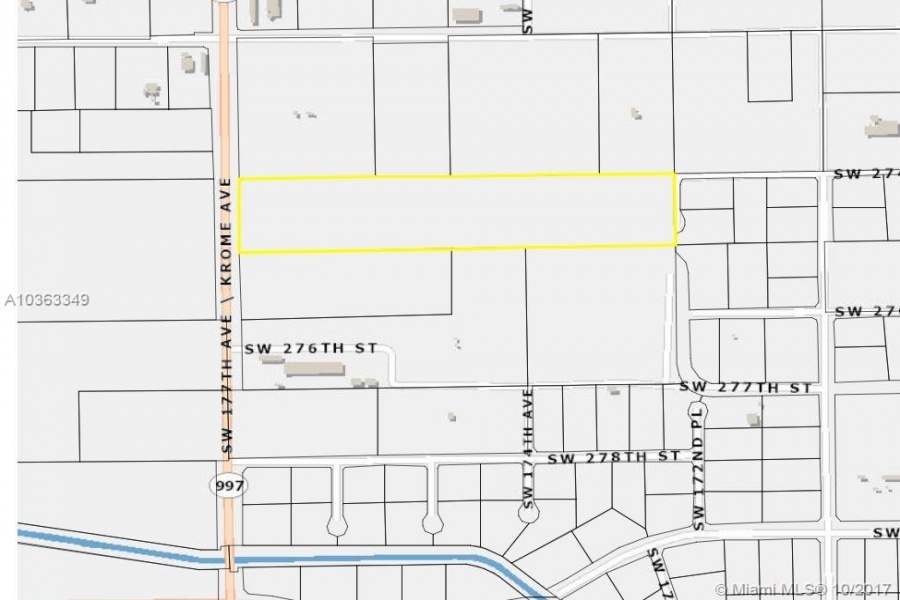 Homestead,Florida 33031,Commercial Land,KROME AVE,A10363349