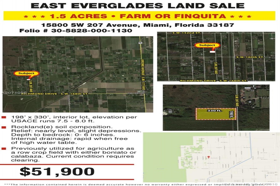 Miami,Florida 33187,Commercial Land,207 AVENUE,A2071056