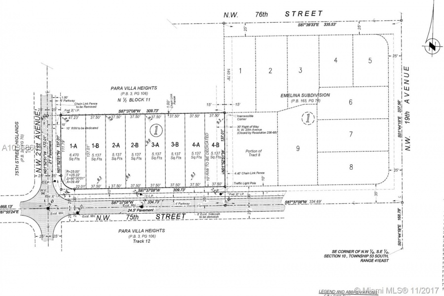 Miami,Florida 33147,Commercial Land,75th St,A10368641