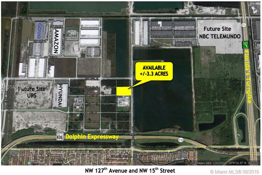 Miami,Florida 33182,Commercial Land,NW 127 AVE,A10140082