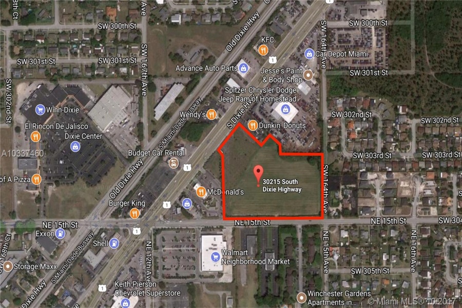 Homestead,Florida 33033,Commercial Land,304 ST,A10337460