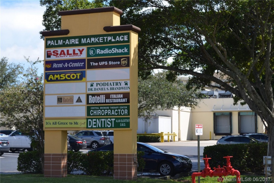 Pompano Beach,Florida 33069,Commercial Property,Palm Aire Marketplace,A10289478