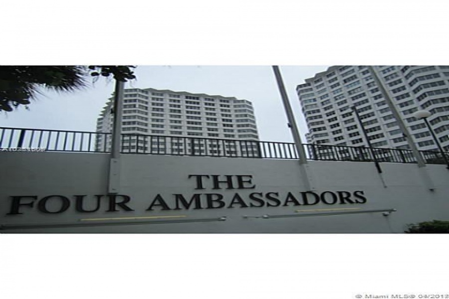 Miami,Florida 33131,Commercial Property,Four Ambassadors Condominium,BRICKELL BAY DR,A10361602